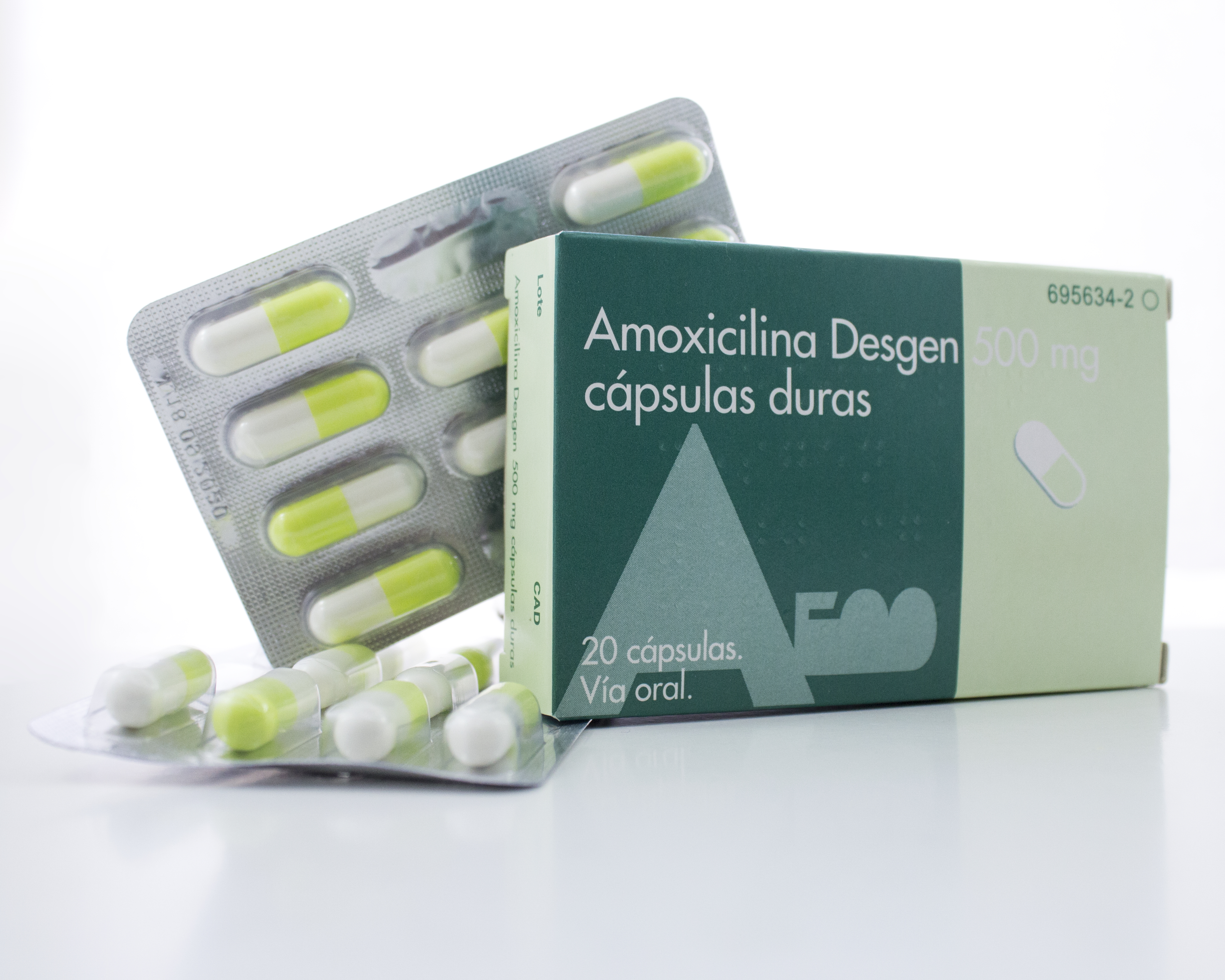 Amoxicilina 20 cápsulas