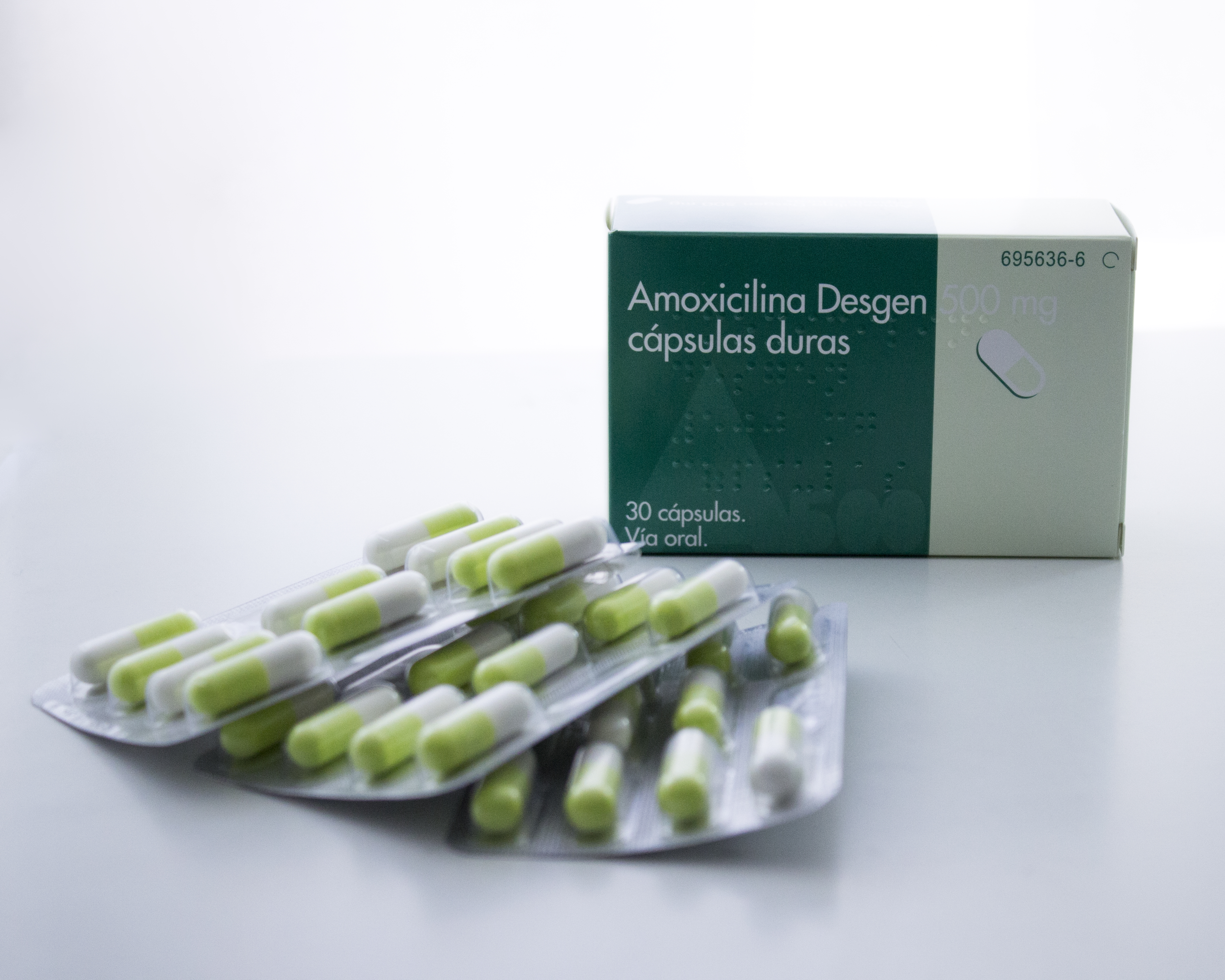 Amoxicilina 30 cápsulas